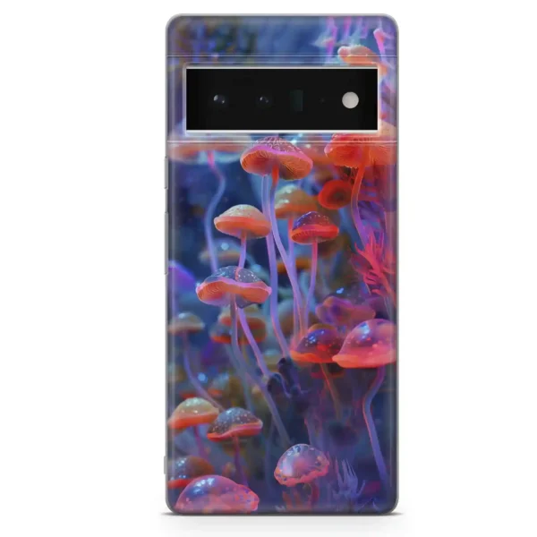 Cute neon︱Mushroom Phone case First copy