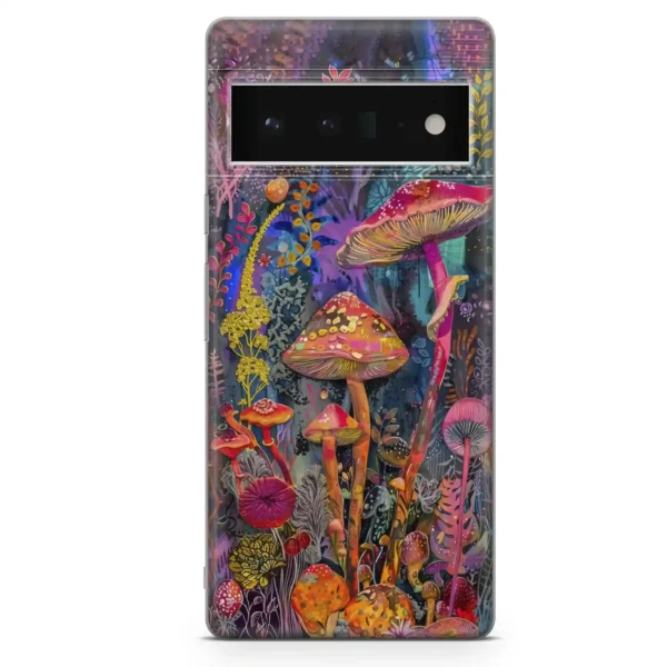 Cute︱Mushroom neon Phone case First copy