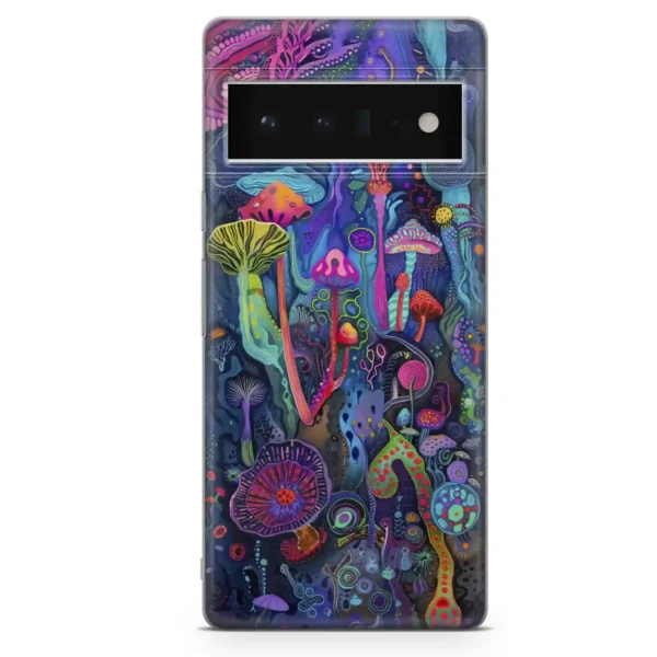 Forest︱Mushroom pink Phone case First copy