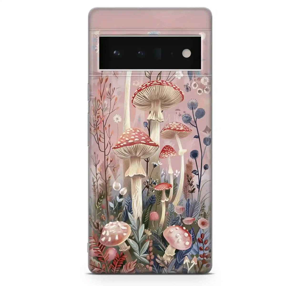 Forest︱Pink Mushroom Phone case First copy