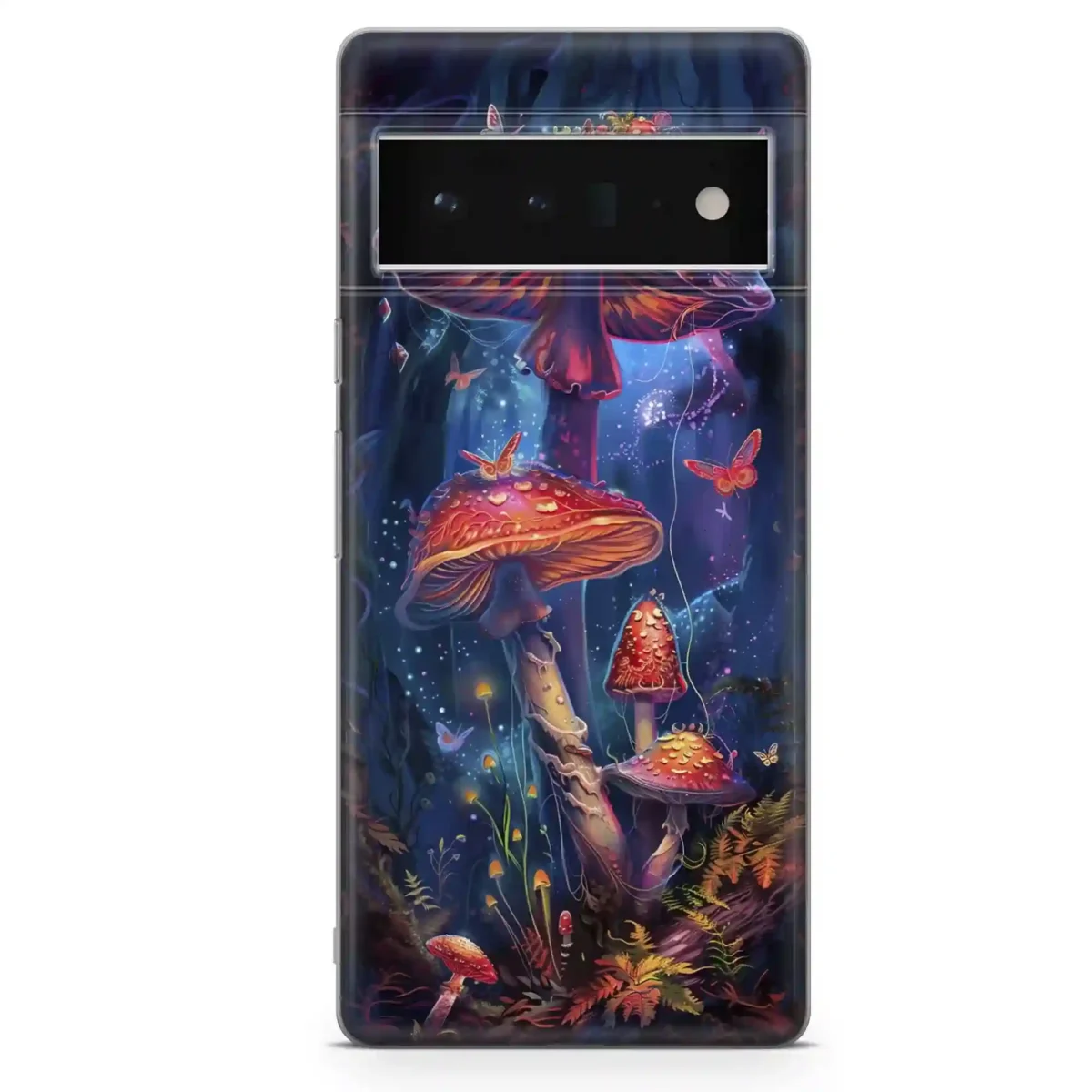 Aesthetic Trippy Neon︱Mushroom Phone case First copy