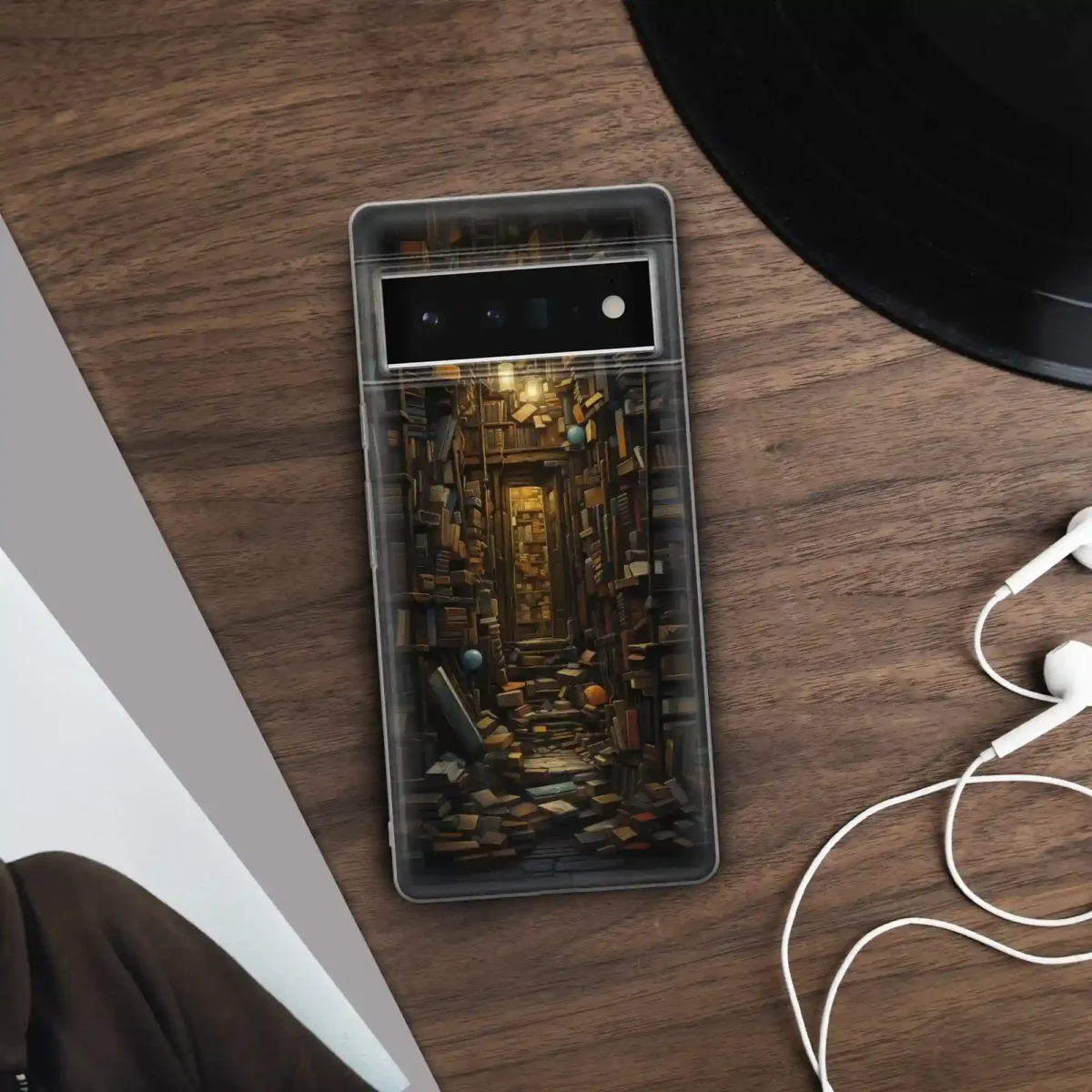 Read books Library︱Book Shelf Phone case Five copy