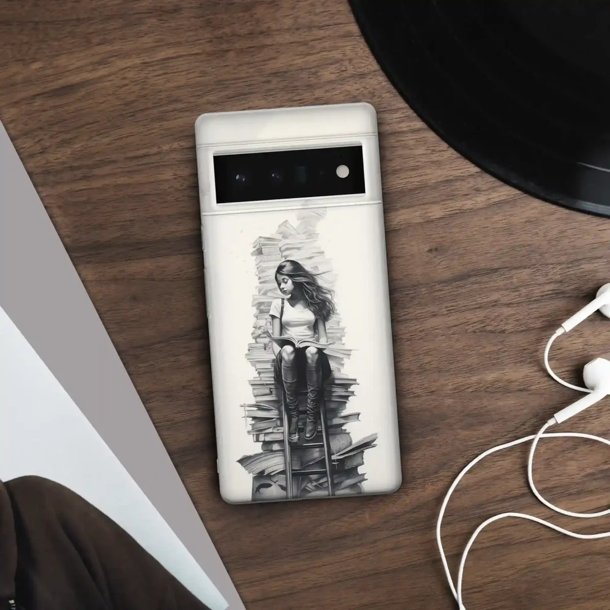 Red Art Boho︱Book Phone case Five copy