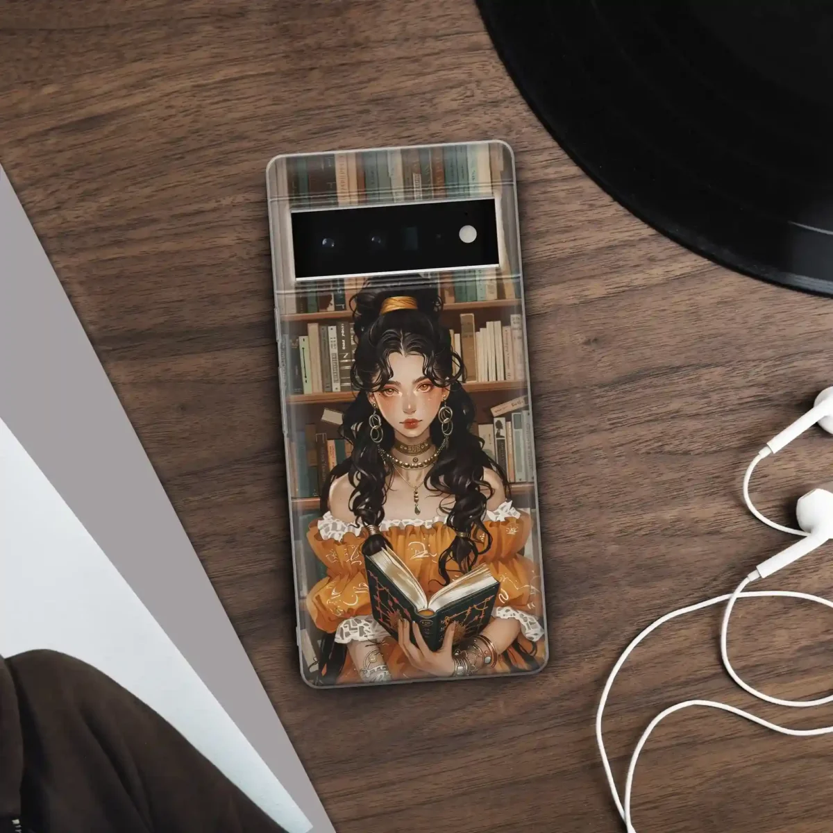 library Art Wallpaper︱Book Phone case Five copy