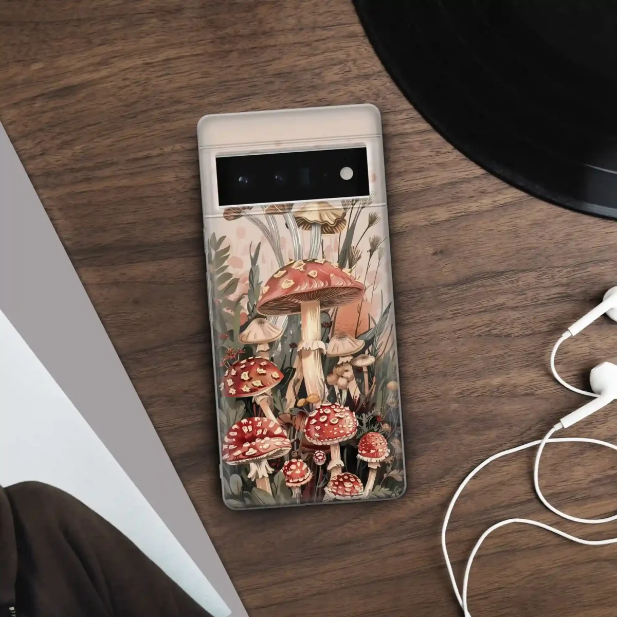 Forest︱Mushroom pink Phone case Five copy
