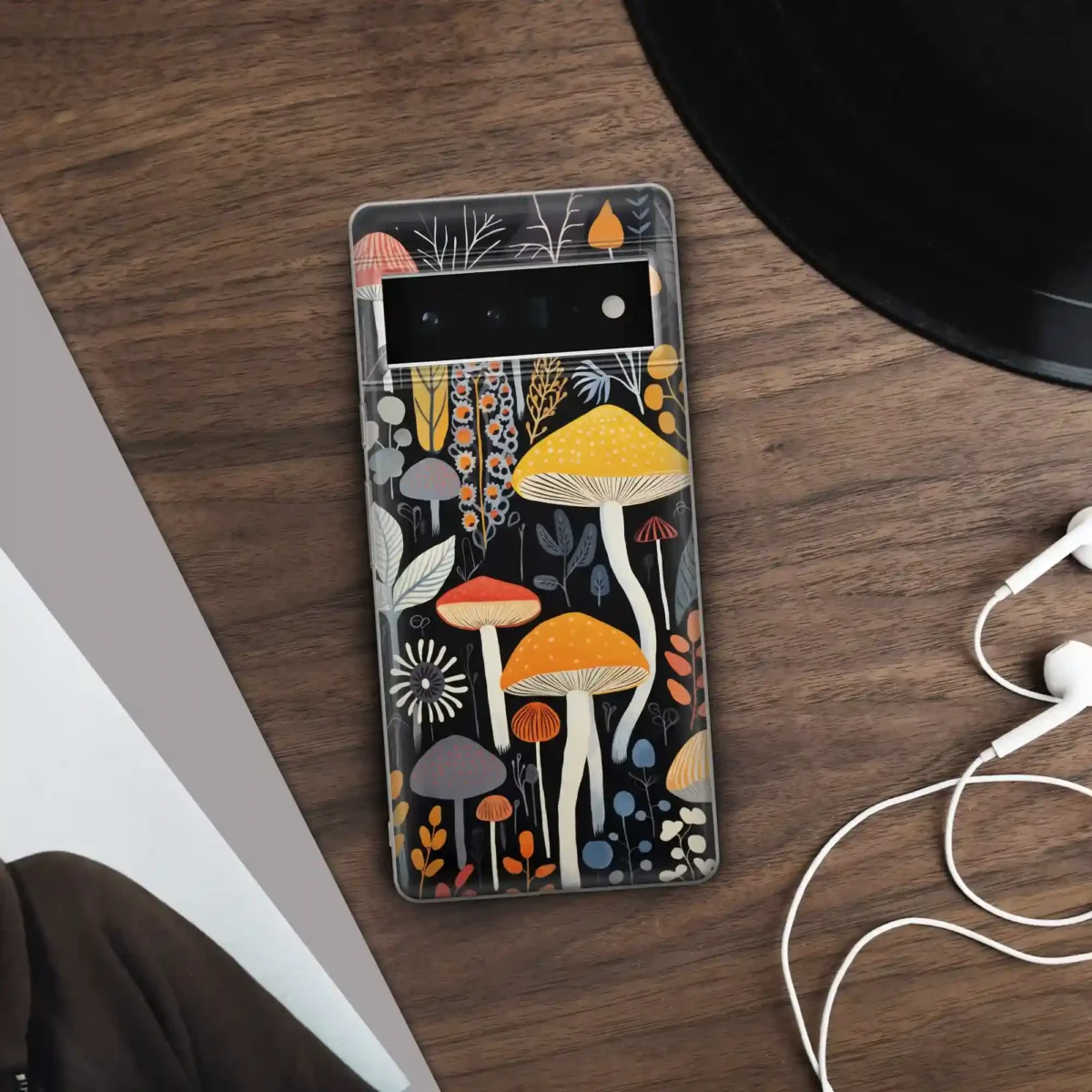 Colorfull Yellow︱Mushroom Phone case Five copy