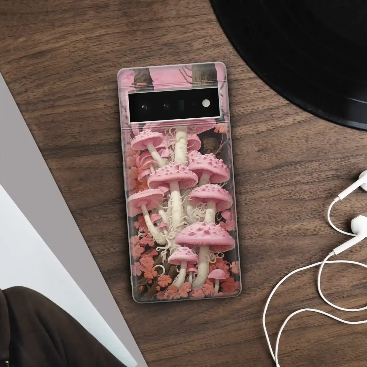 Pink cute︱Mushroom Phone case Five copy