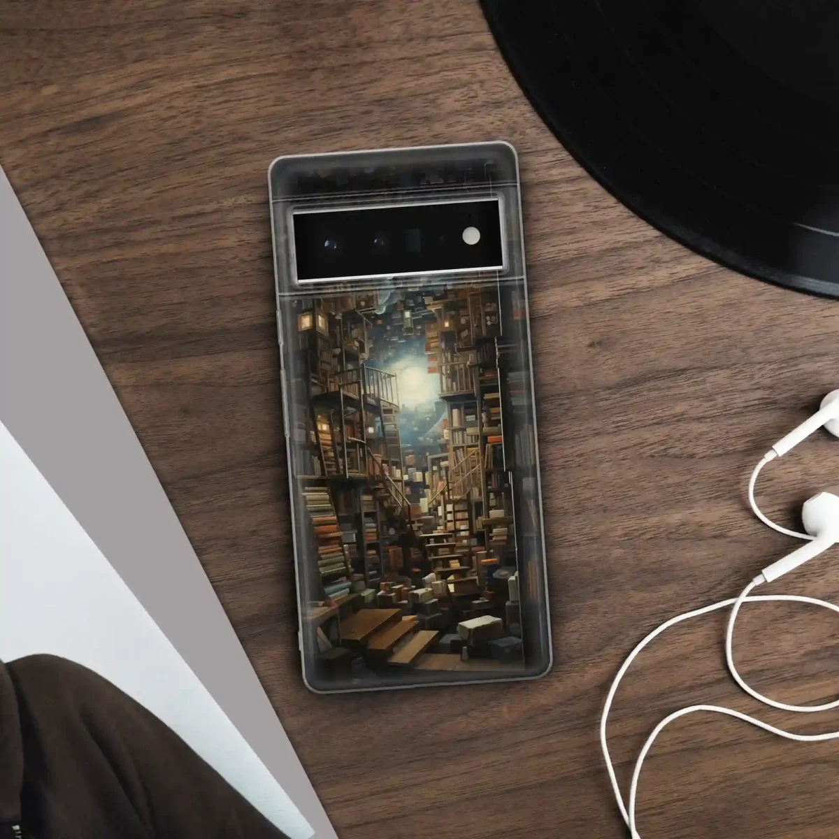 Dark Academia︱Book Shelf Phone case Five copy