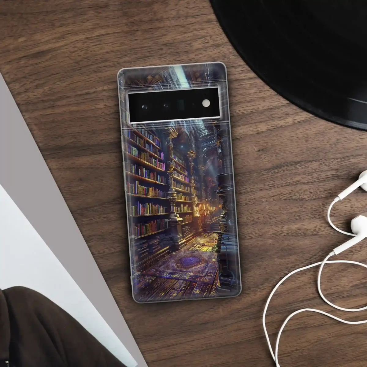 purple Themed︱Book Shelf Phone case Five copy