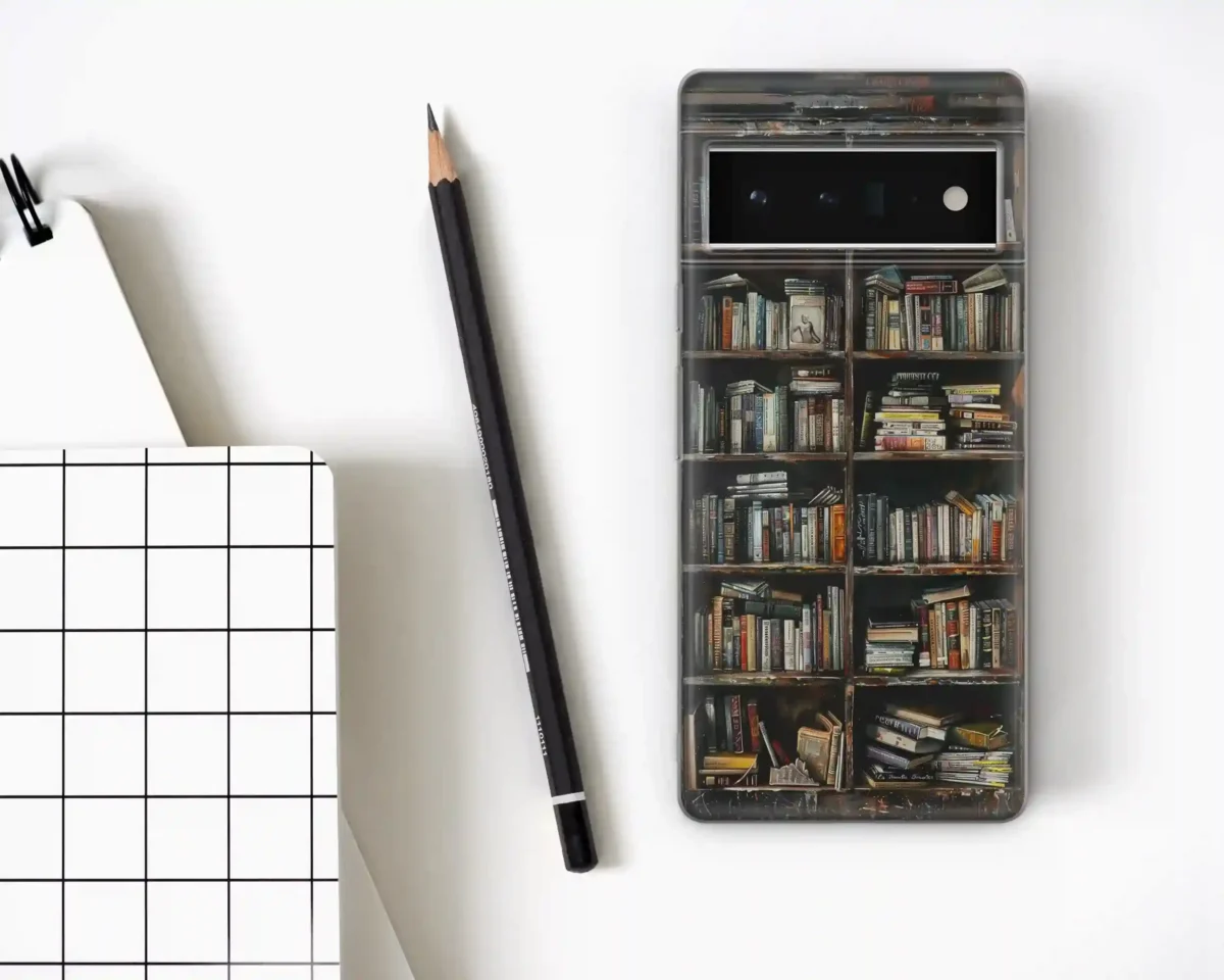 Blackout︱Boho Book Shelf Phone case Four copy