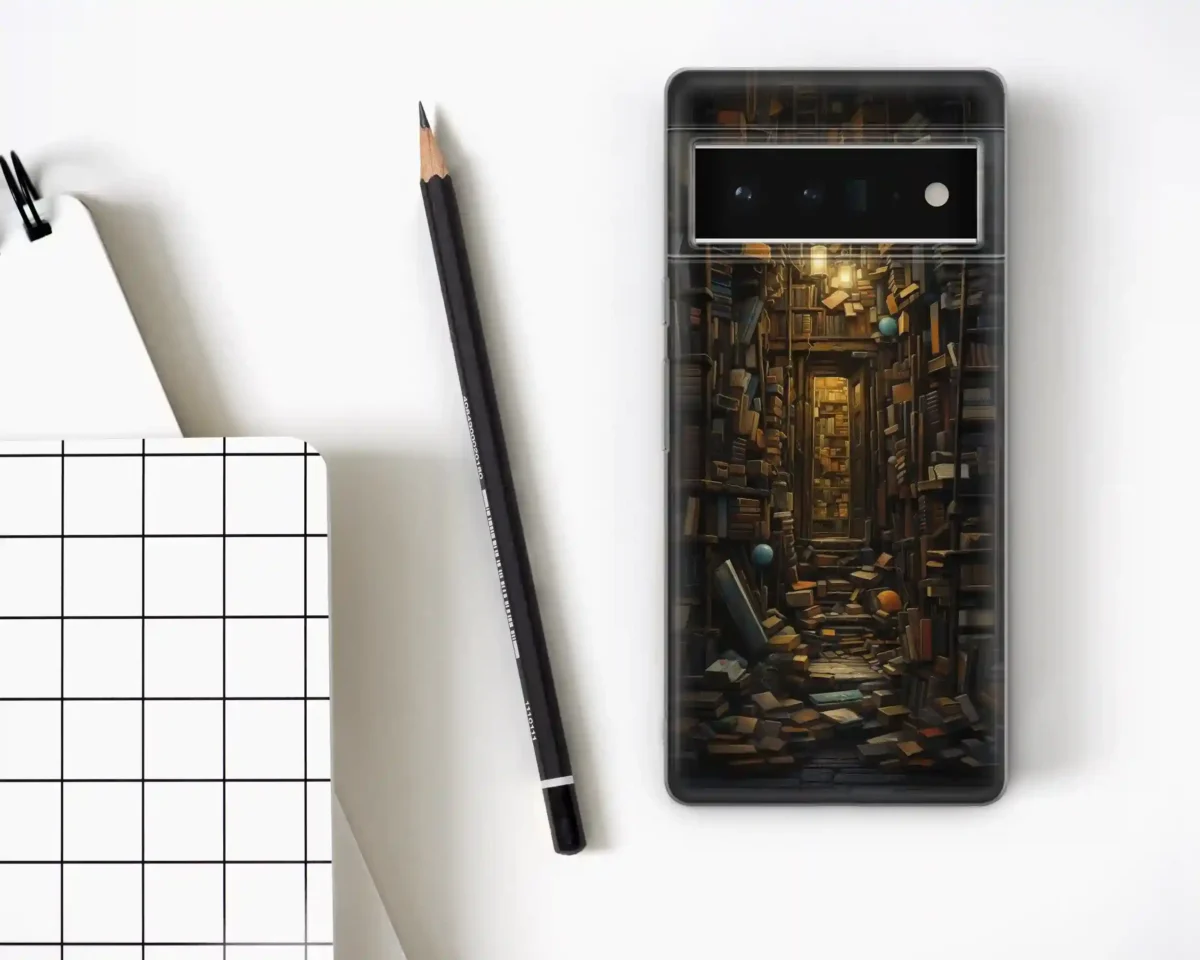Read books Library︱Book Shelf Phone case Four copy