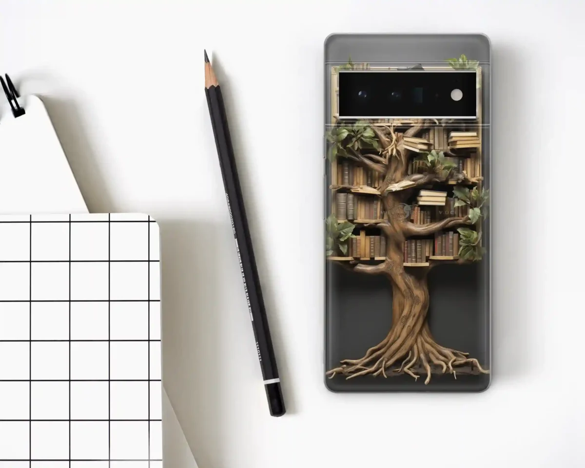 Tree Design︱Book Shelf Phone case Four copy