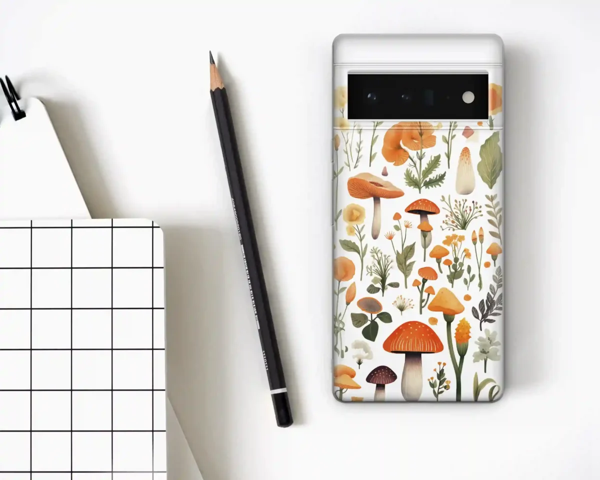 Orange︱Mushroom Phone case Four copy