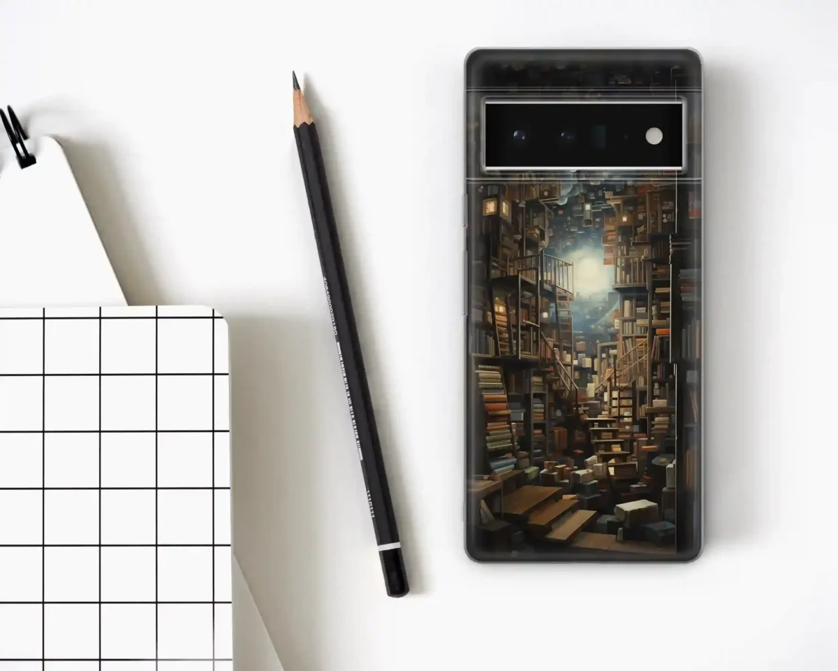 Dark Academia︱Book Shelf Phone case Four copy