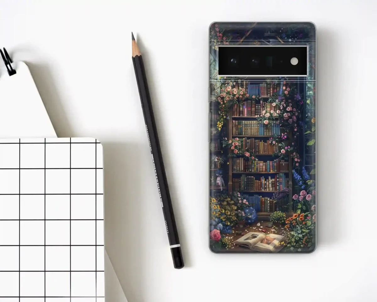 Blooms Flower︱Book Shelf Phone case Four copy