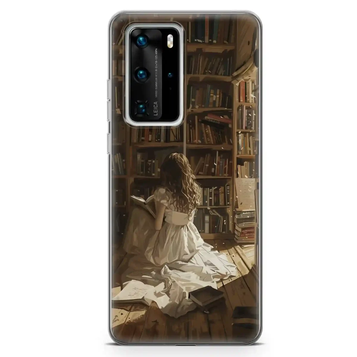 Enchanted Botanical︱Book Shelf Phone case HUAWEI MAIN copy (1)