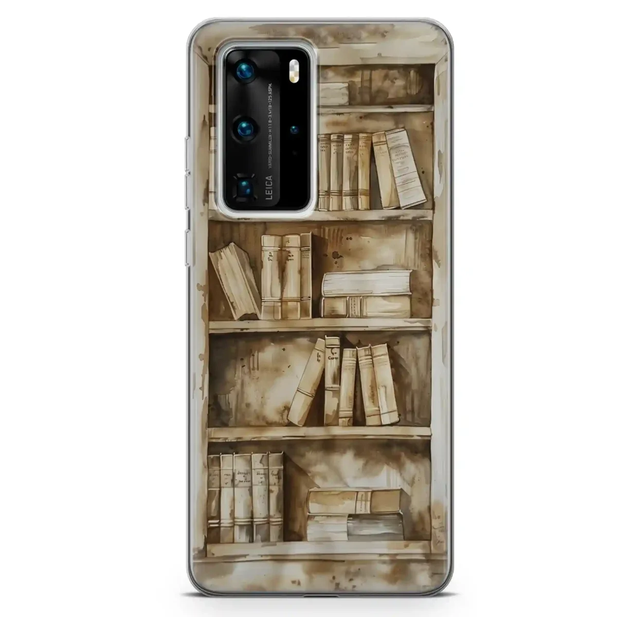 Custom Pastel︱Book Shelf Phone case HUAWEI MAIN copy (1)