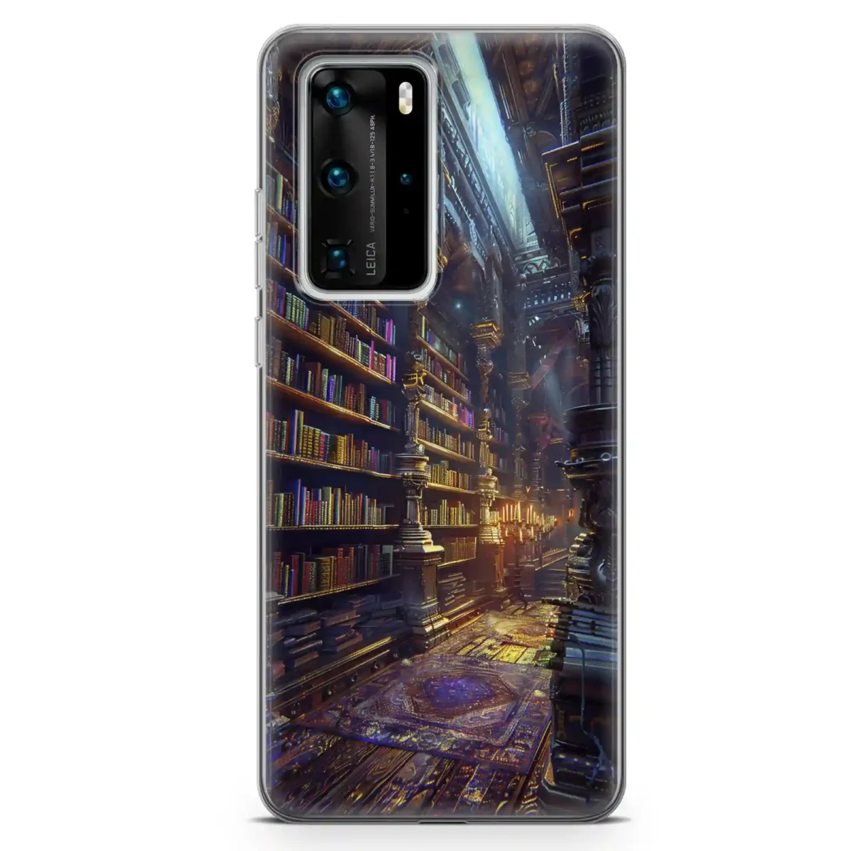 purple Themed︱Book Shelf Phone case HUAWEI MAIN copy