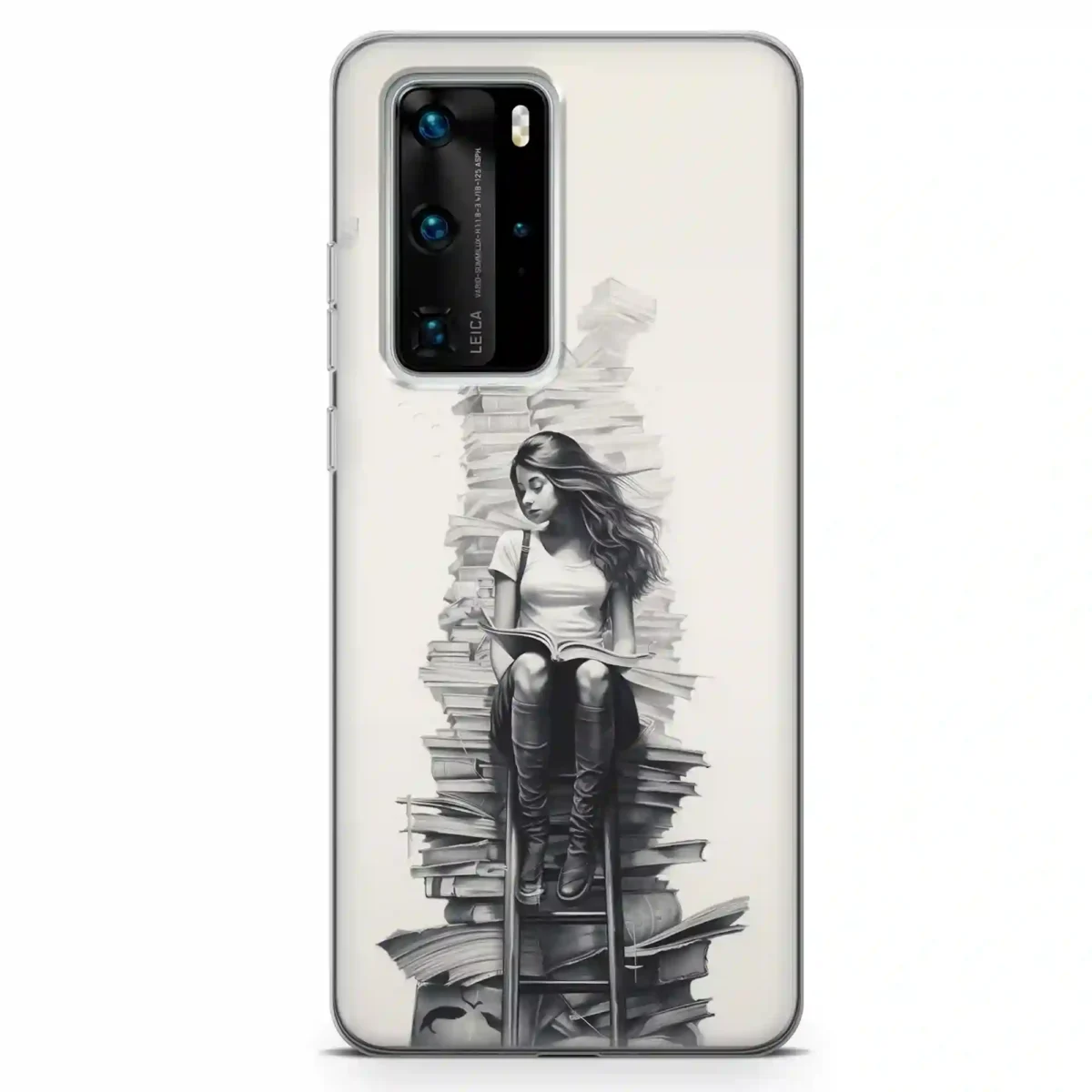 Red Art Boho︱Book Phone case HUAWEI MAIN copy