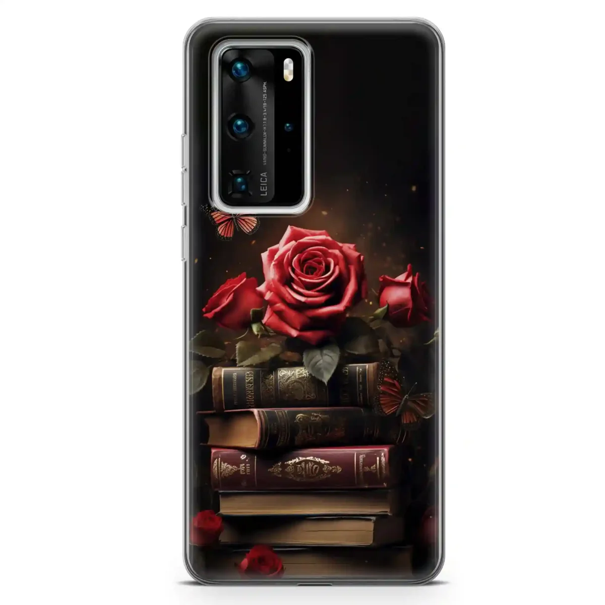 Red flowers︱Book Phone case HUAWEI MAIN copy