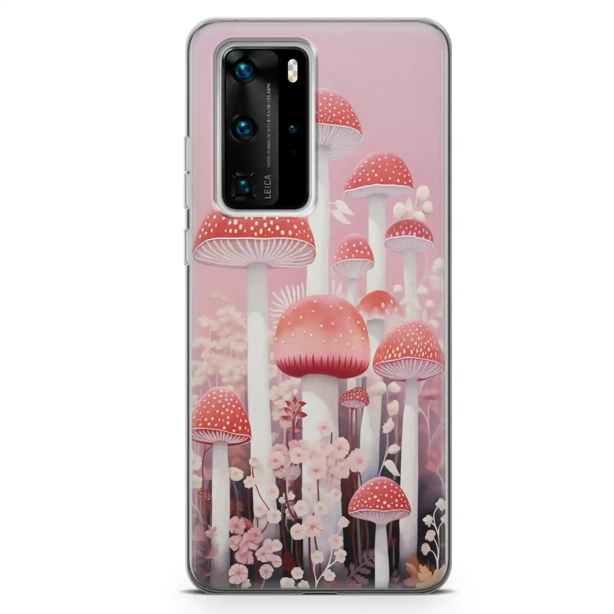 pink︱Mushroom Phone case HUAWEI MAIN copy