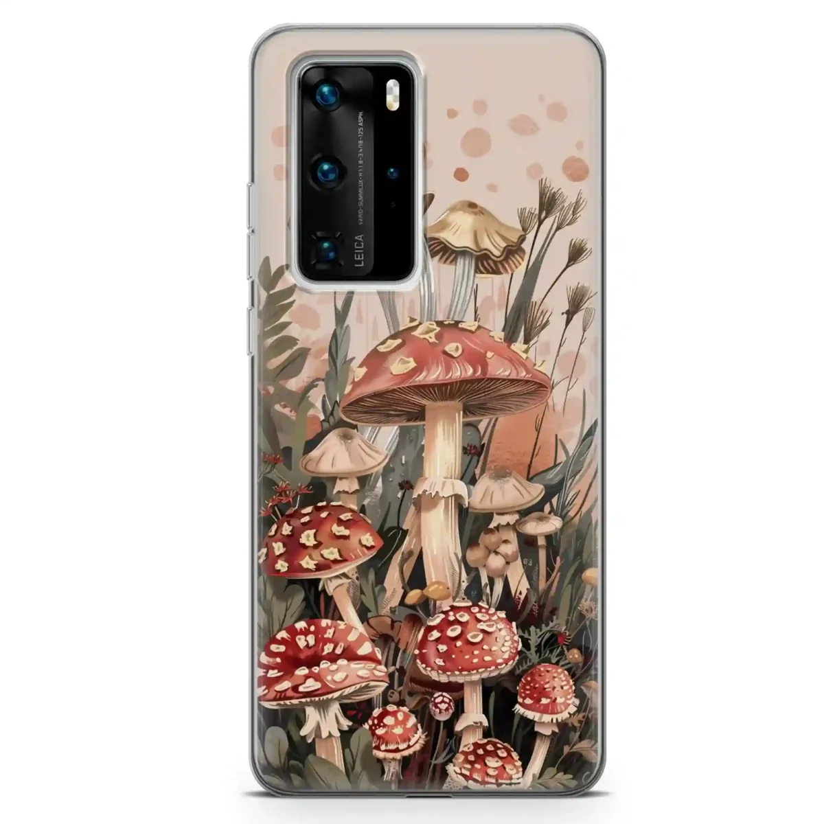 Forest︱Mushroom pink Phone case HUAWEI MAIN copy