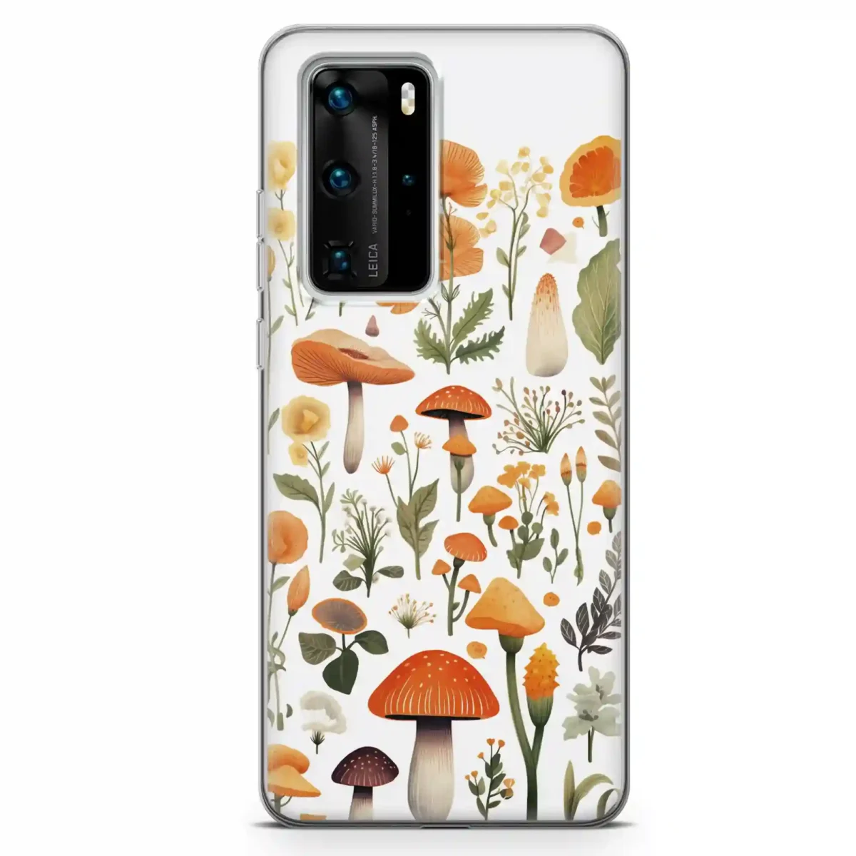 Orange︱Mushroom Phone case HUAWEI MAIN copy
