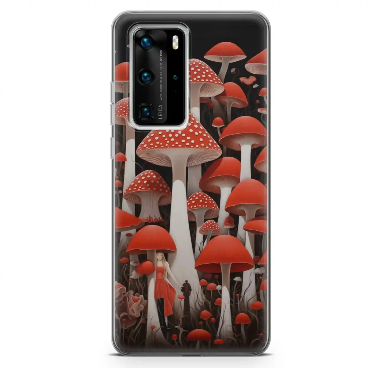 Red︱Mushroom Phone case HUAWEI MAIN copy