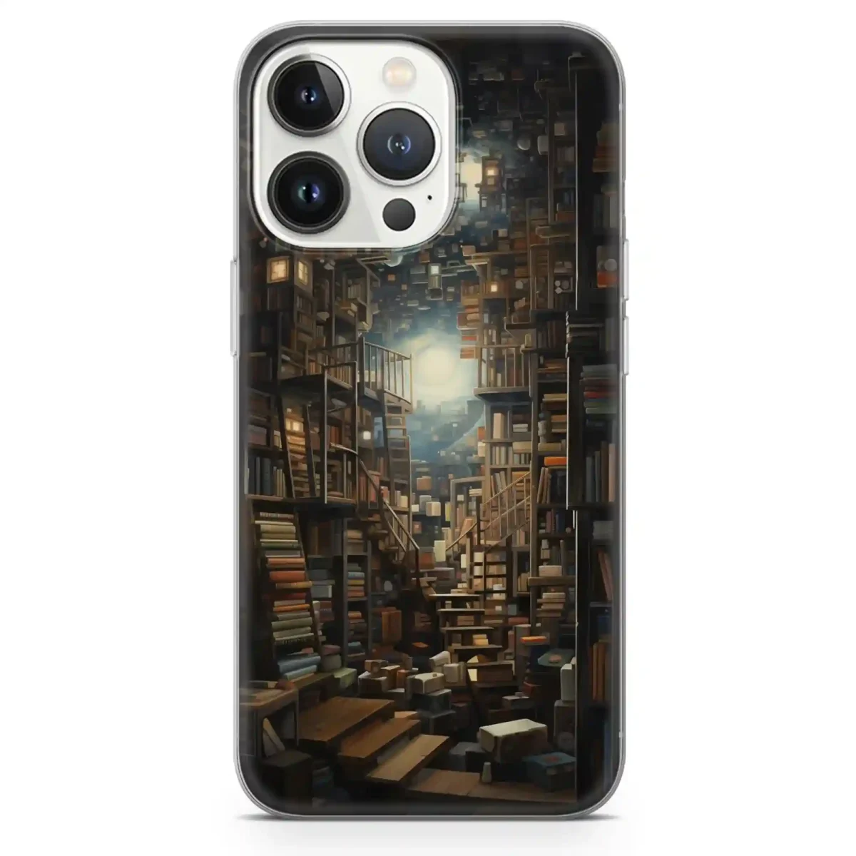 Dark Academia︱Book Shelf Phone case IPHONE MAIN START copy