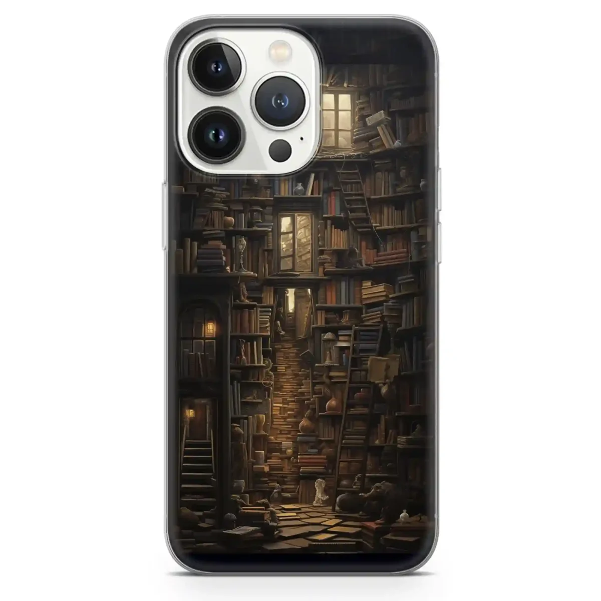 Dark Color︱Book Shelf Phone case IPHONE MAIN START copy