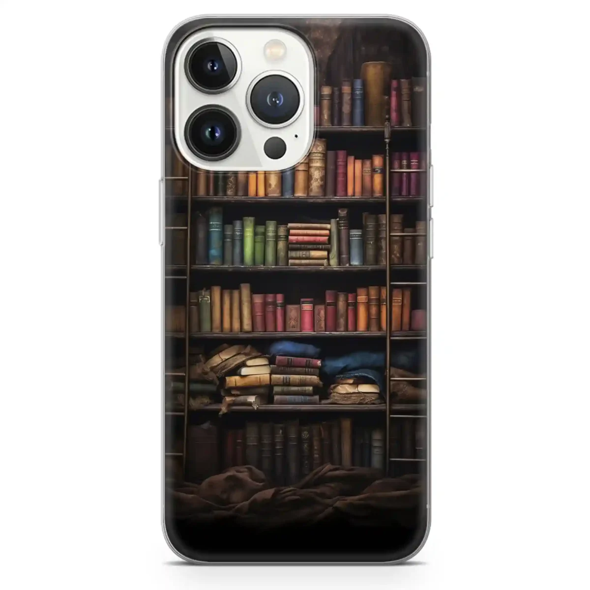Wooden︱Book Shelf Phone case IPHONE MAIN START copy