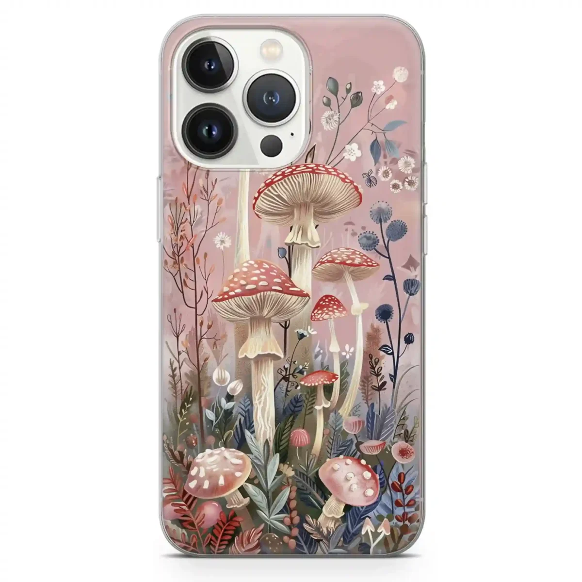 Forest︱Pink Mushroom Phone case IPHONE MAIN START copy