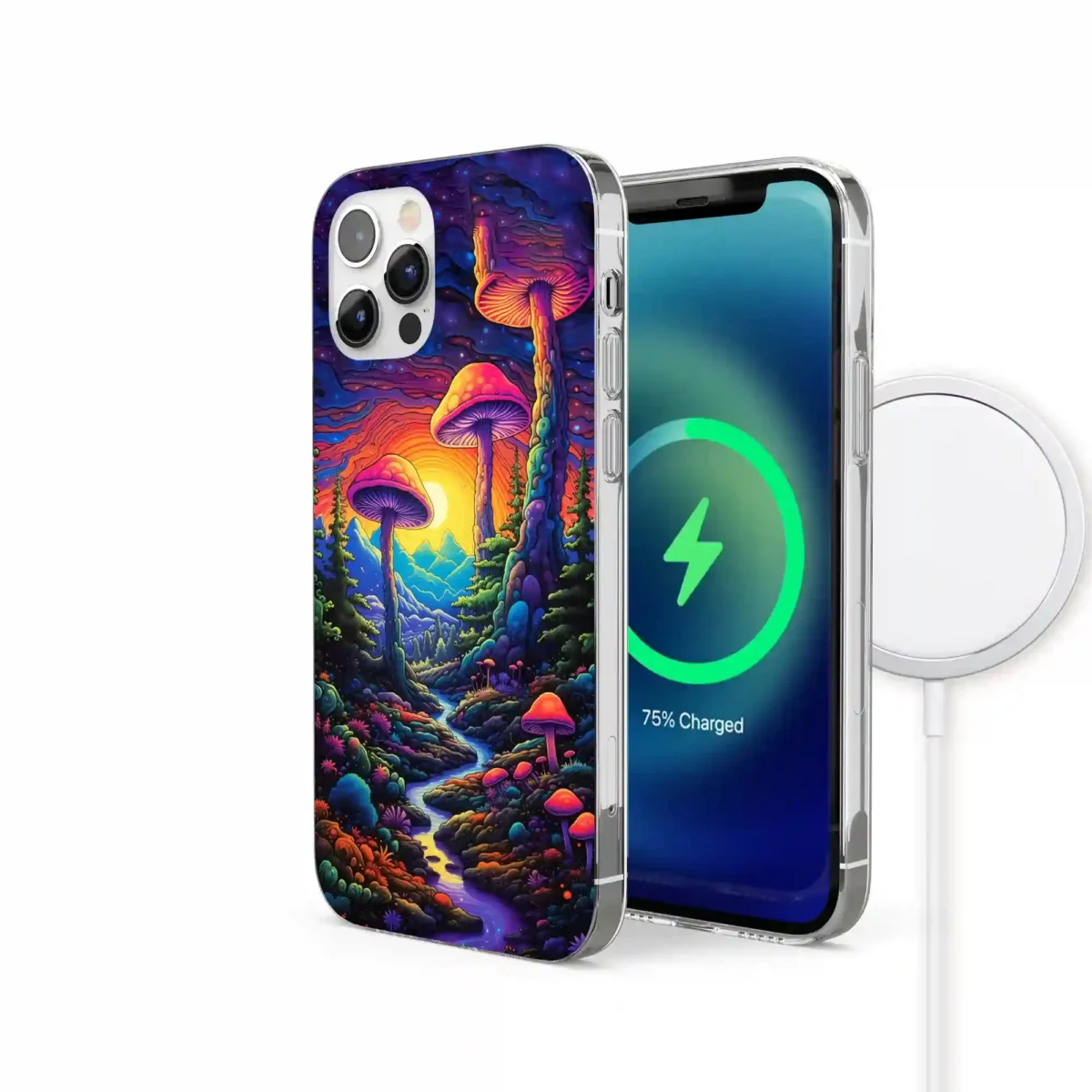 Forest︱Mushroom Phone case IPhone Side Image copy