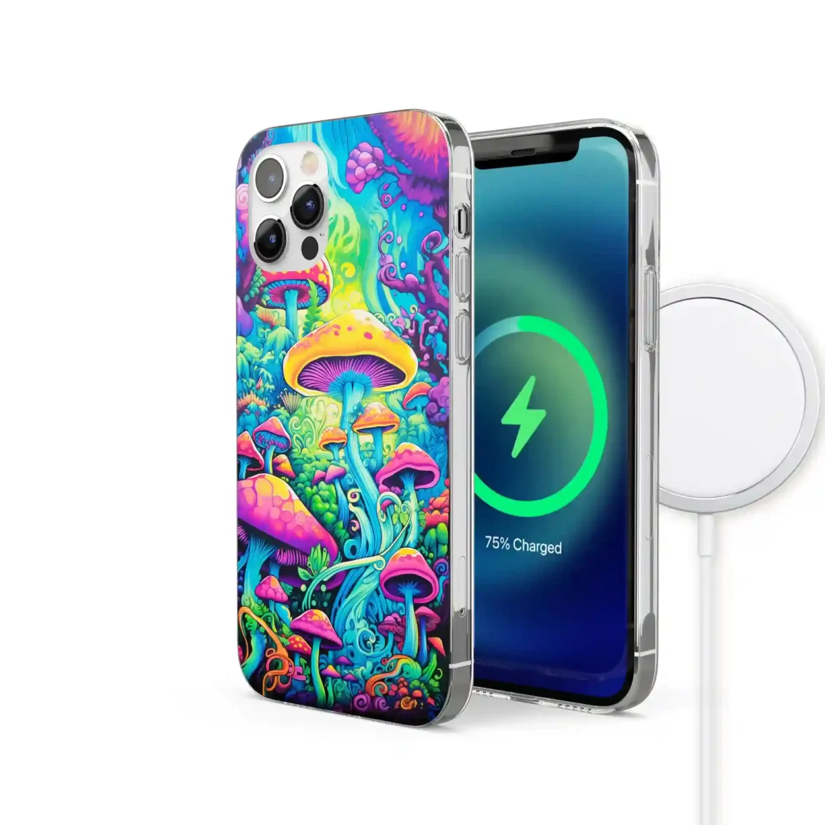 Psychedelic︱Mushroom Phone case IPhone Side Image copy