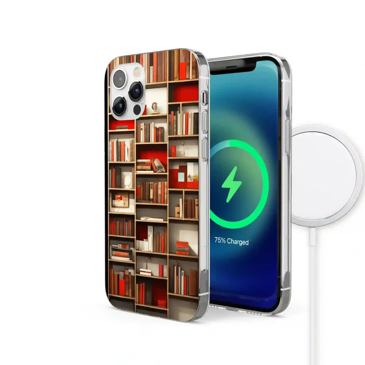 Beautifully Boho︱Book Shelf Phone case IPhone Side Image copy