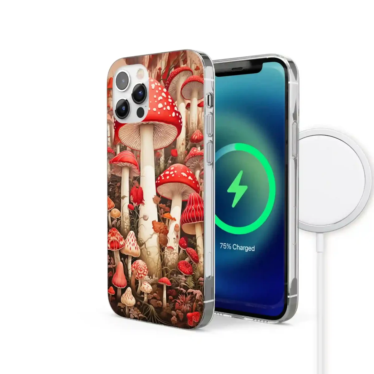 Forest︱Mushroom Phone case IPhone Side Image copy