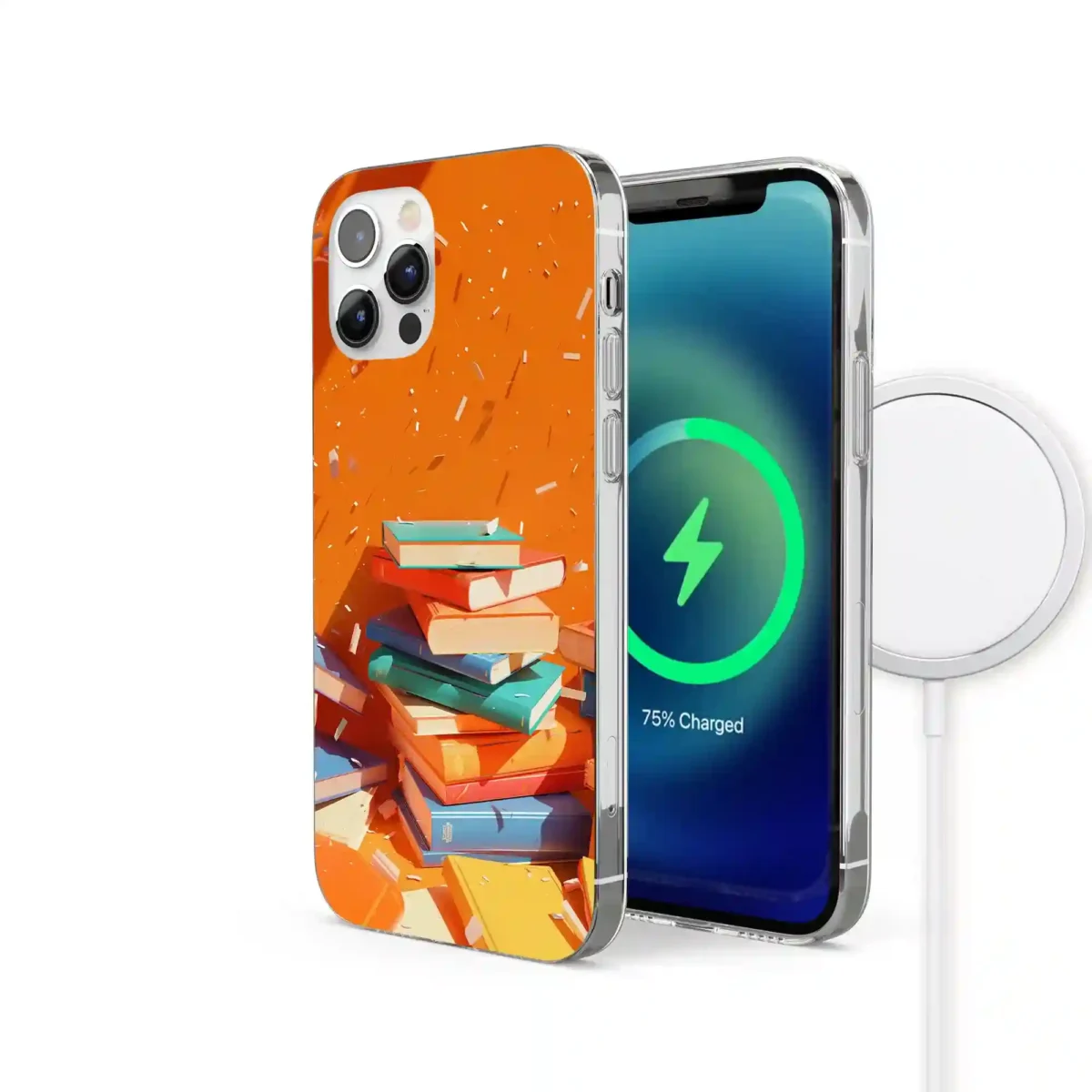 Orange︱Book Phone case IPhone Side Image copy