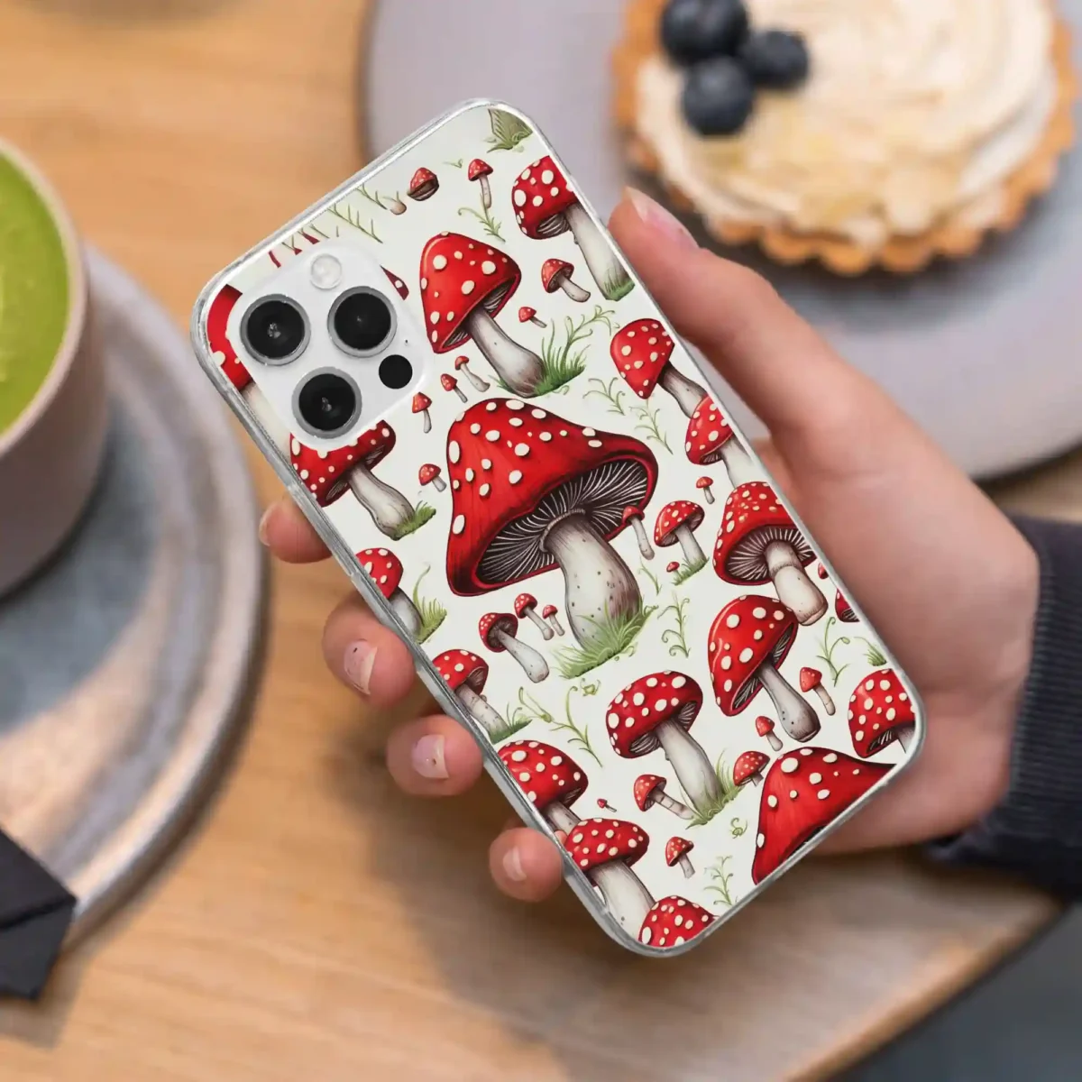 Red︱Mushroom Phone case Iphone Lifestyle image copy