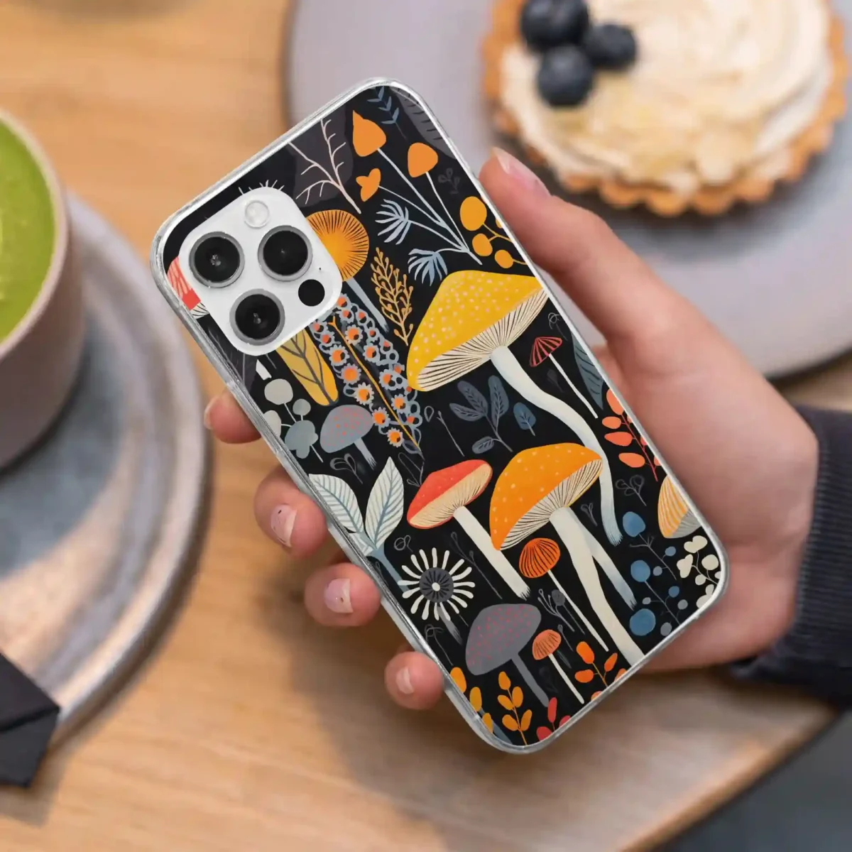 Yellow︱Mushroom Phone case Iphone Lifestyle image copy
