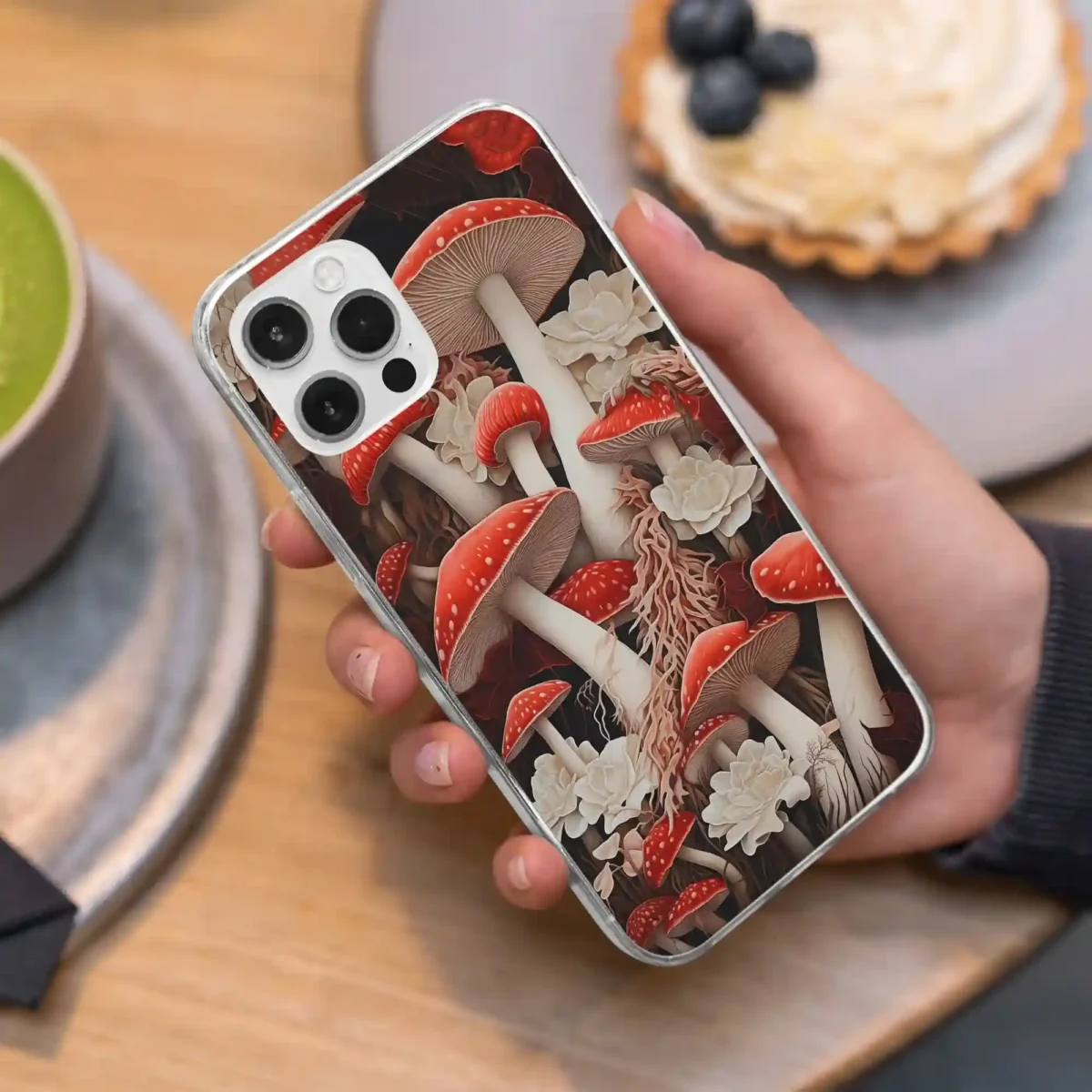 Red︱Mushroom Phone case Iphone Lifestyle image copy