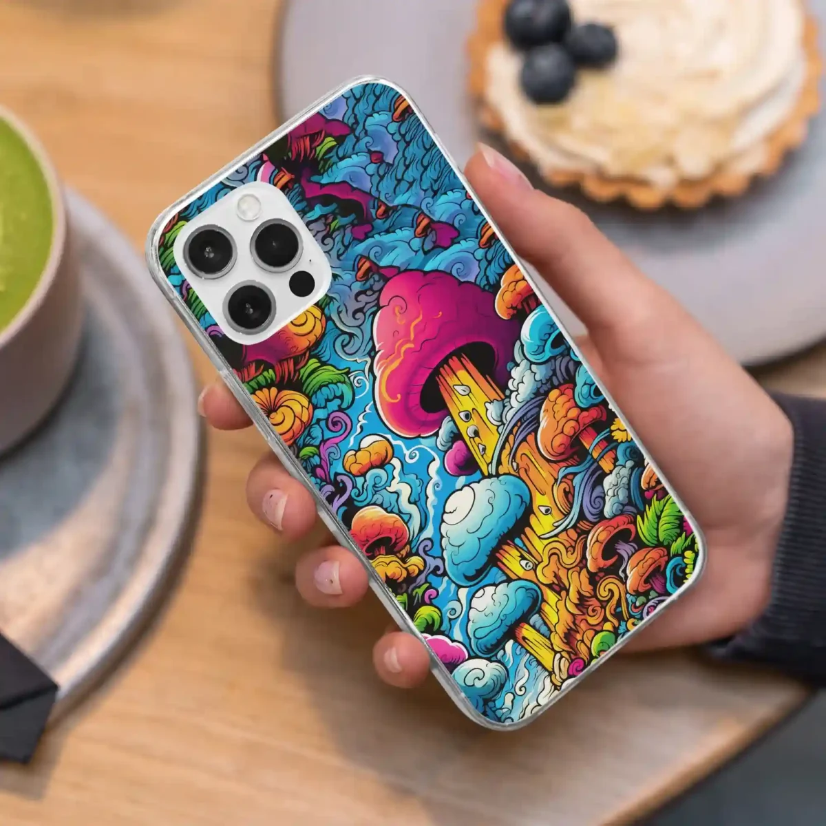 Trippy︱Mushroom Phone case Iphone Lifestyle image copy