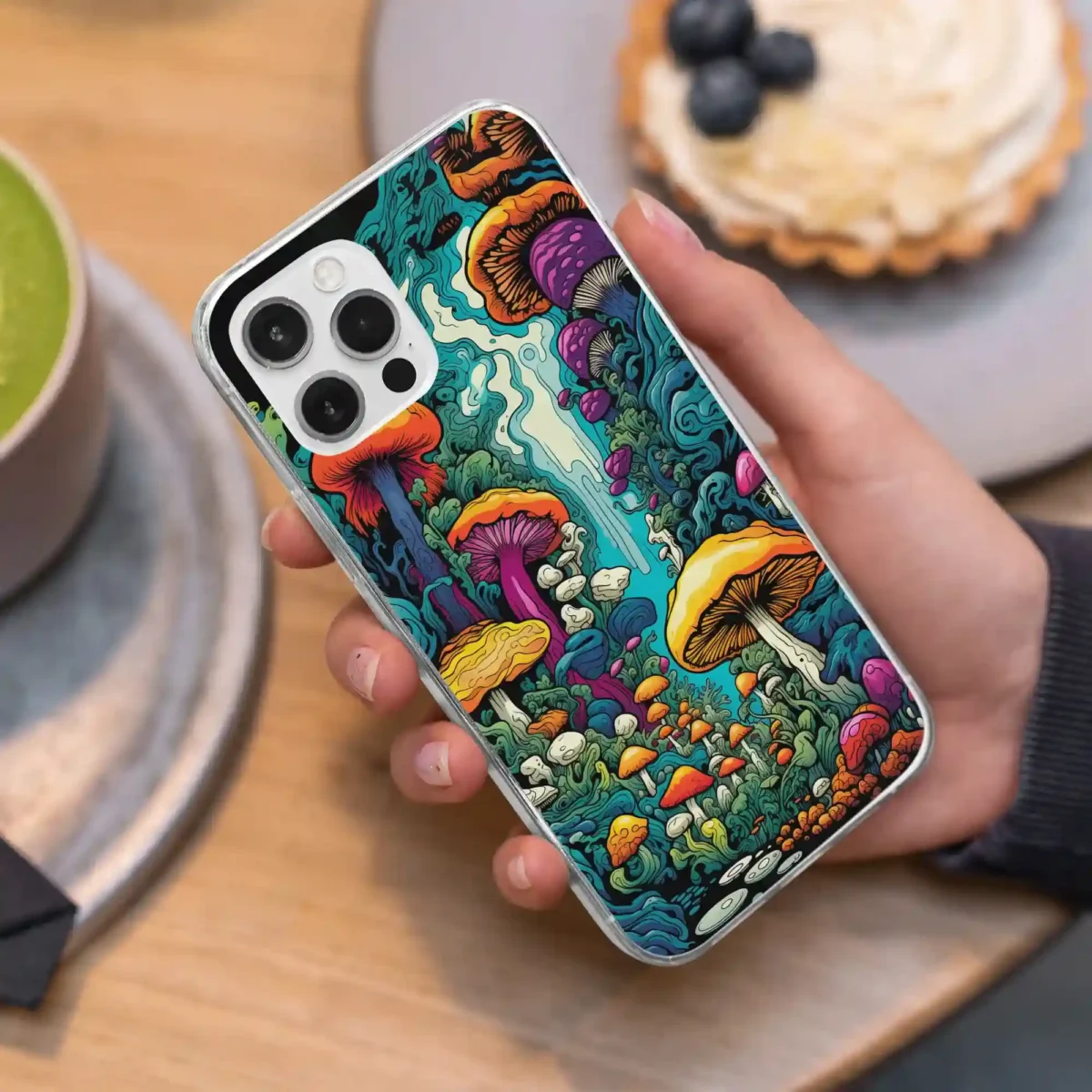 Aesthetic ︱Mushroom Phone case Iphone Lifestyle image copy