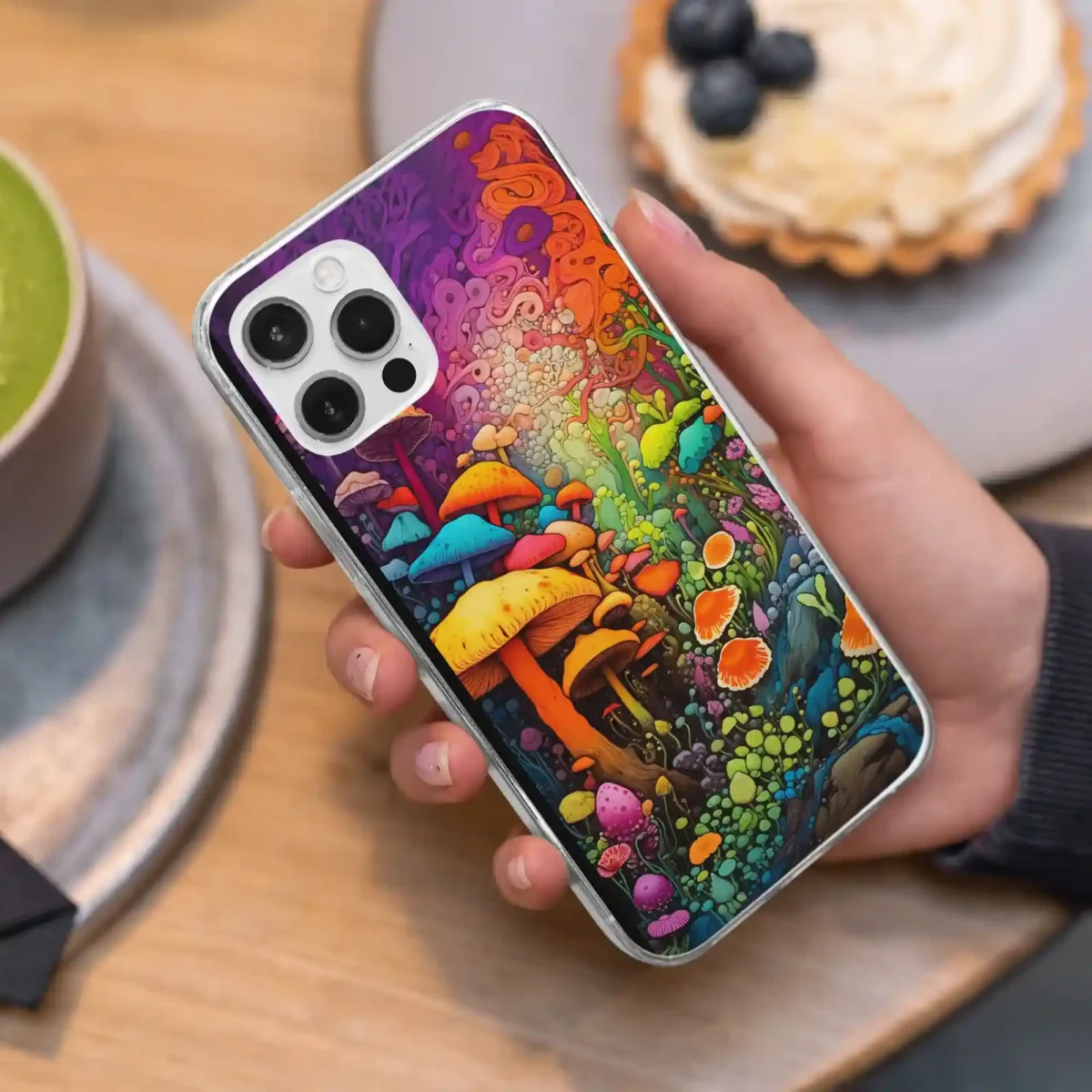 Colorfull︱Mushroom Phone case Iphone Lifestyle image copy