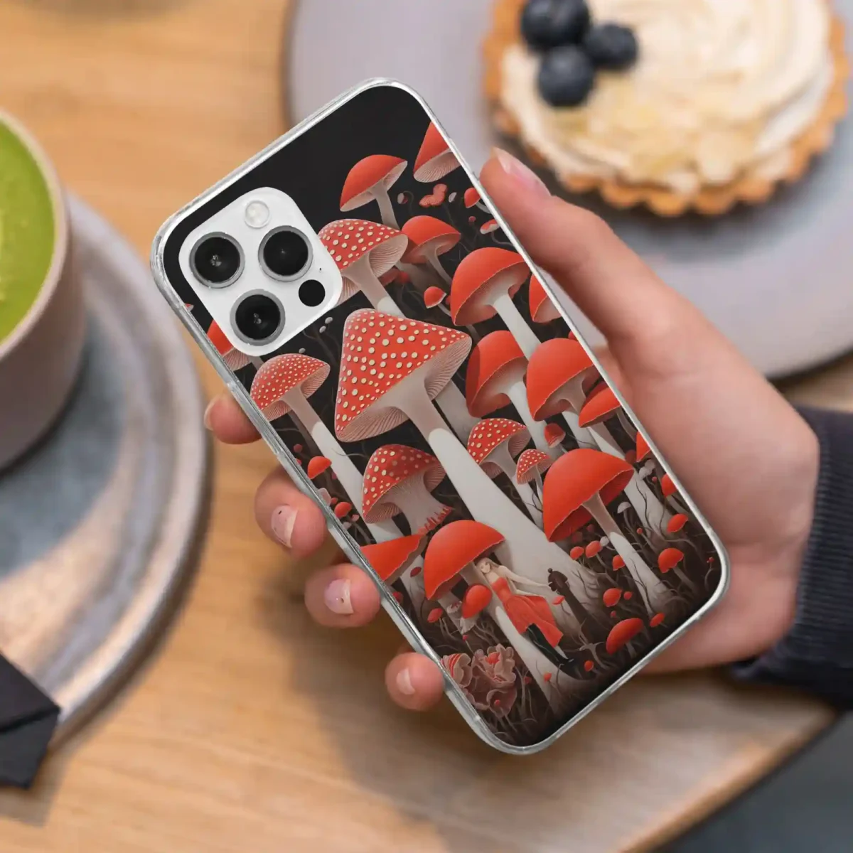 Red︱Mushroom Phone case Iphone Lifestyle image copy