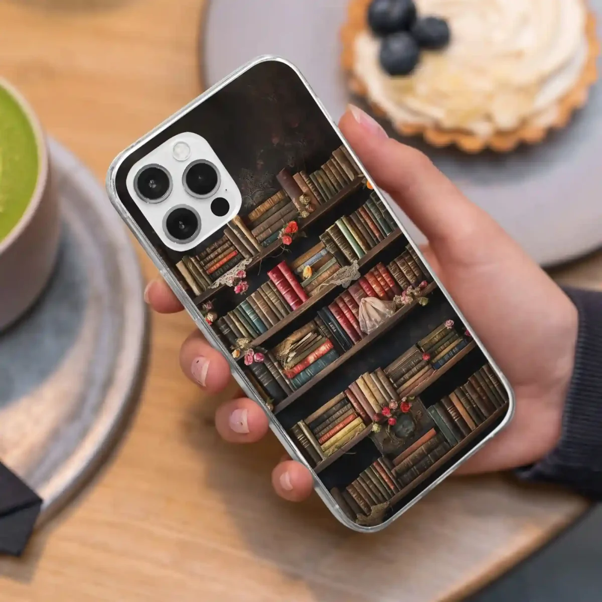 Custom︱Book Shelf Phone case Iphone Lifestyle image copy