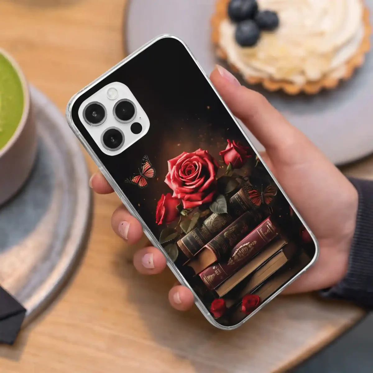 Red flowers︱Book Phone case Iphone Lifestyle image copy