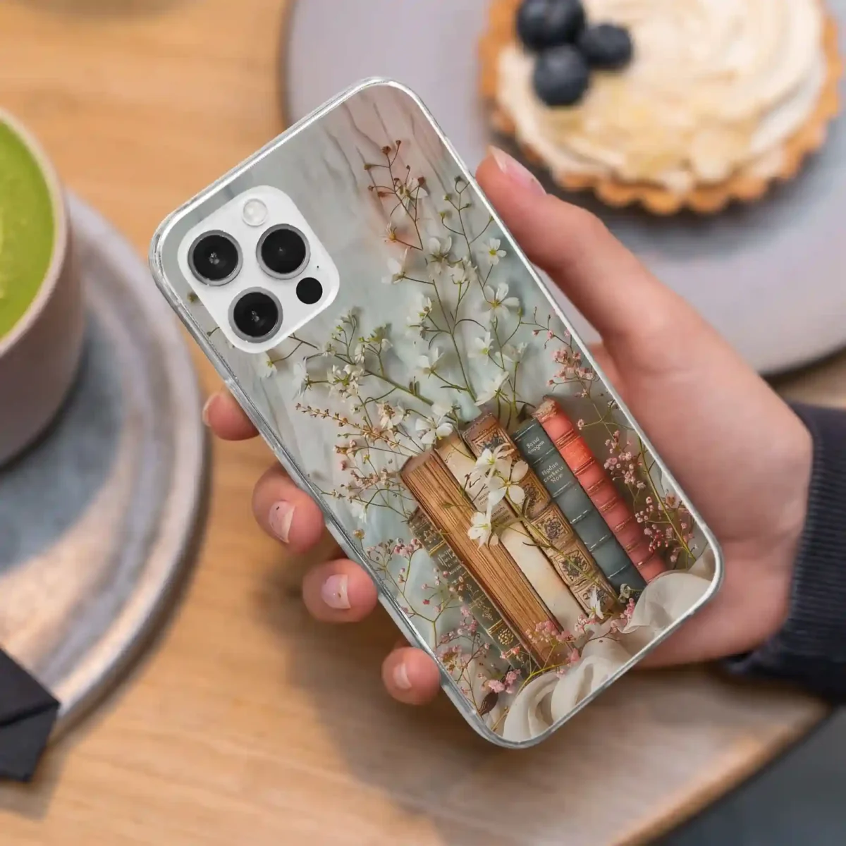 Cute flowers Boho︱Book Phone case Iphone Lifestyle image copy