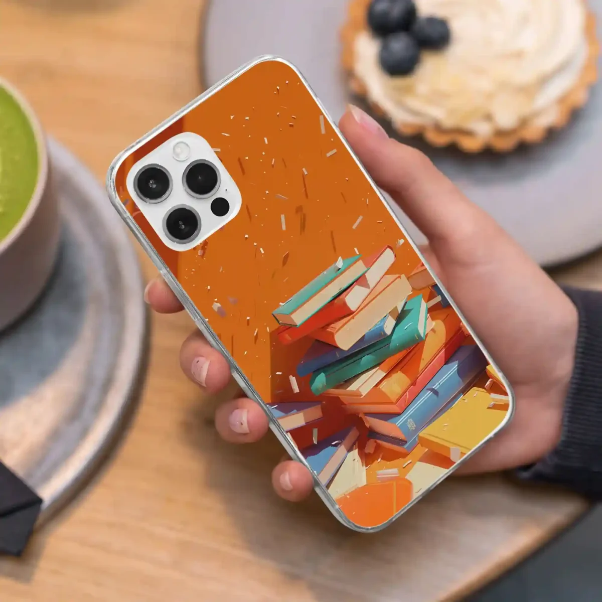 Orange︱Book Phone case Iphone Lifestyle image copy