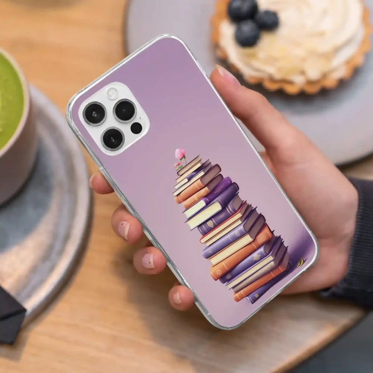 Purple︱Boho Book Phone case Iphone Lifestyle image copy