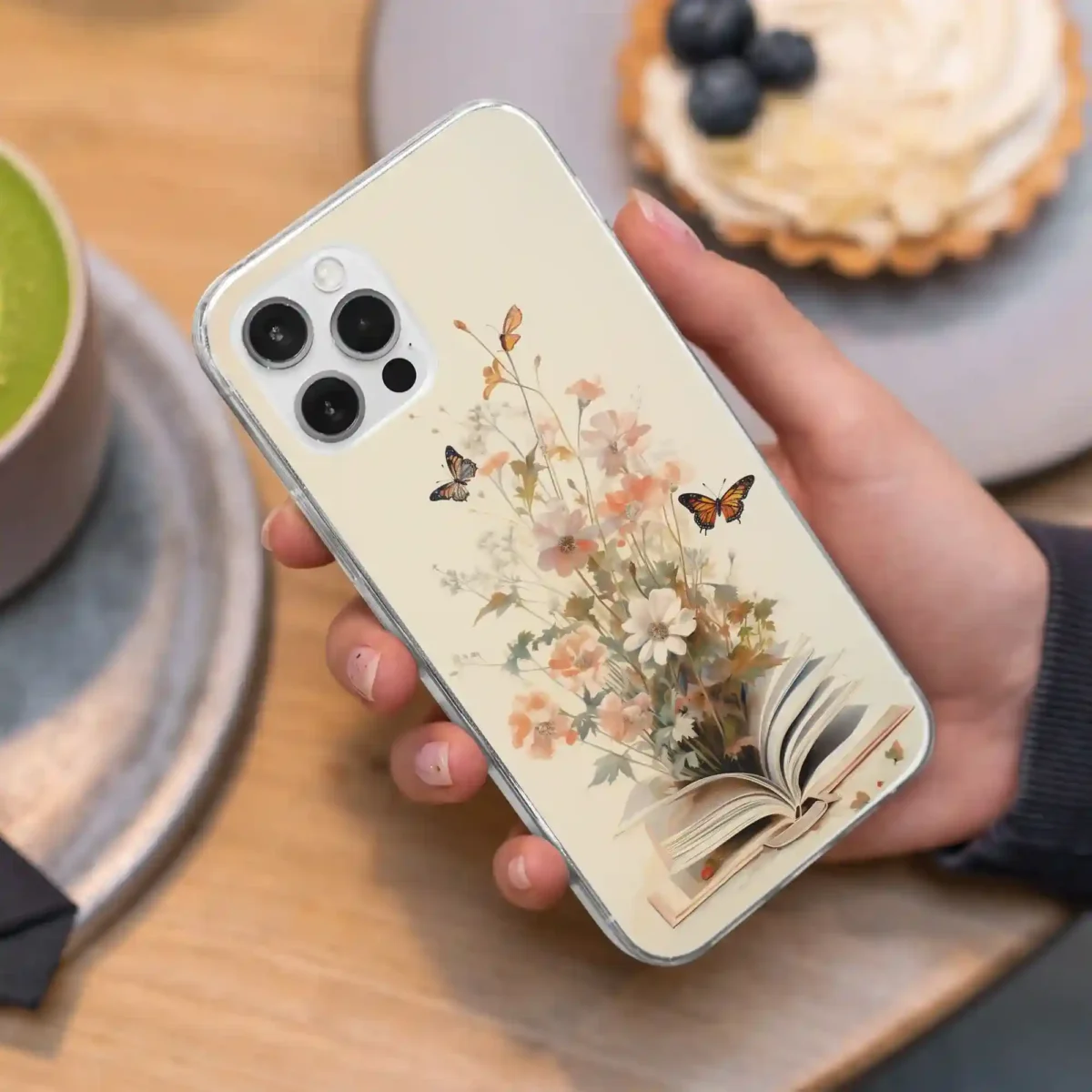 Butterfly & flowers︱Book Phone case Iphone Lifestyle image copy